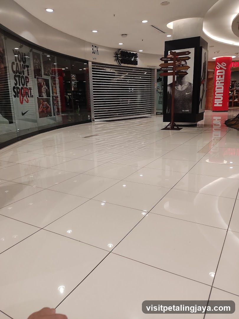 Shopping Mall Corridor