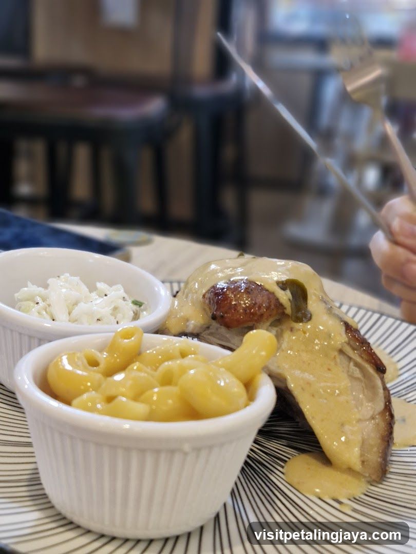 Dish with Macaroni and Sausage
