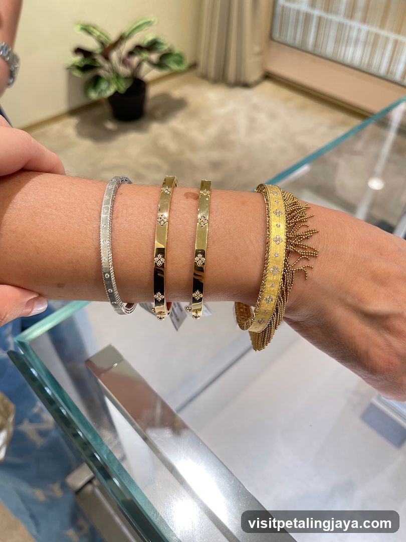 Jewelry Display on Arm