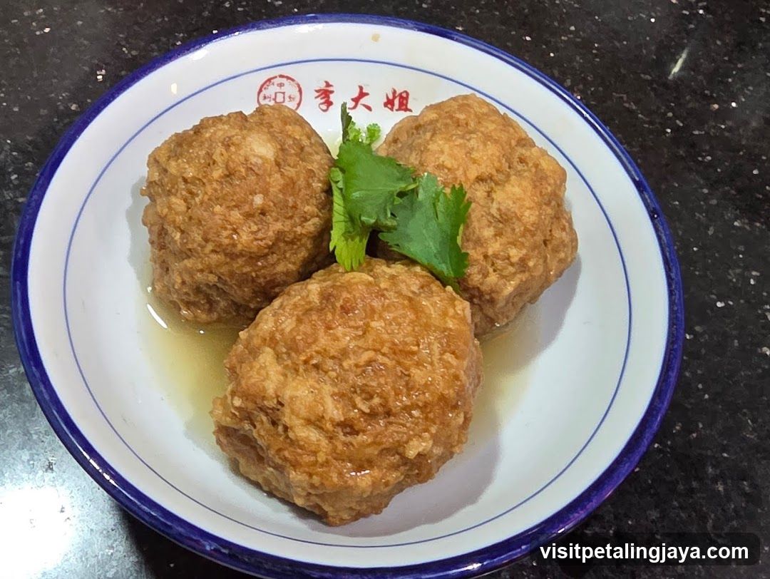 Meatballs with Cilantro