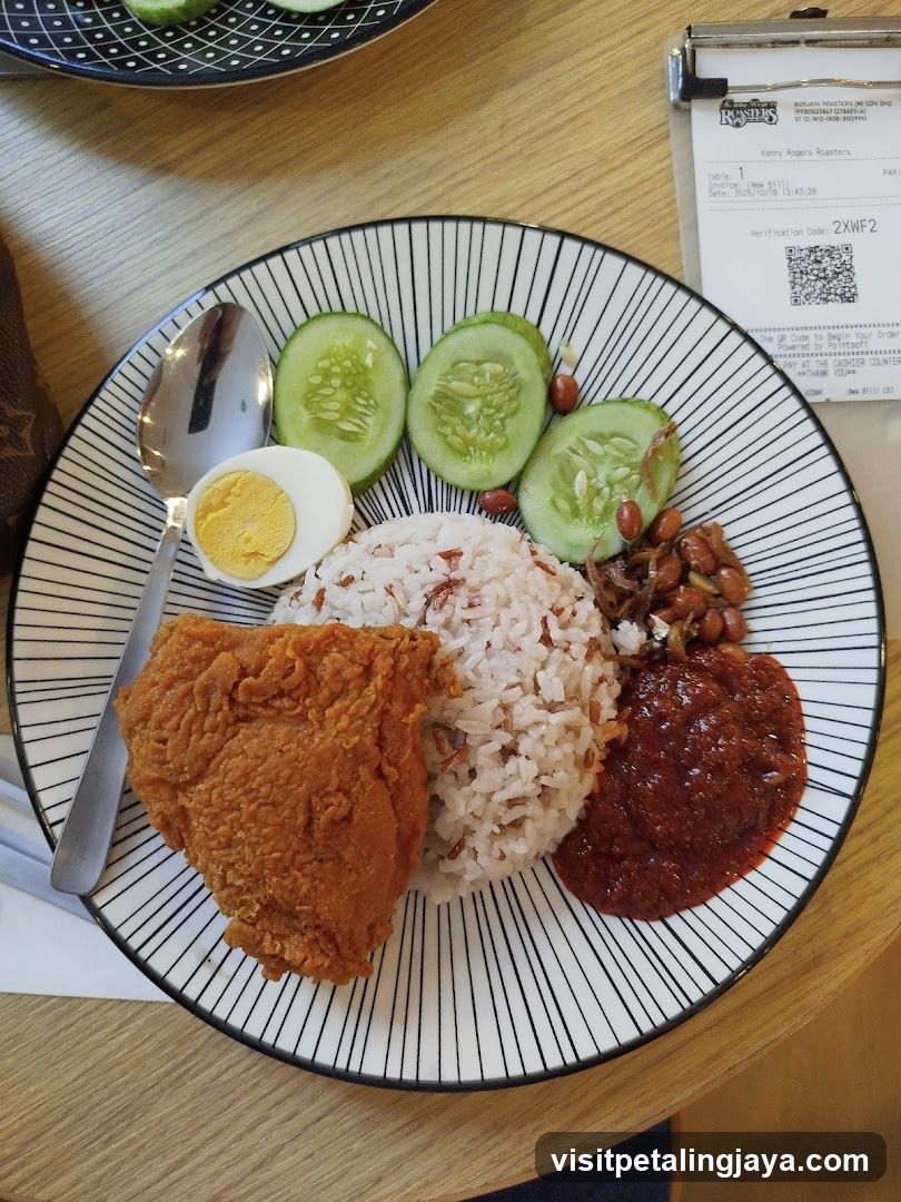 Fried Chicken Rice Plate