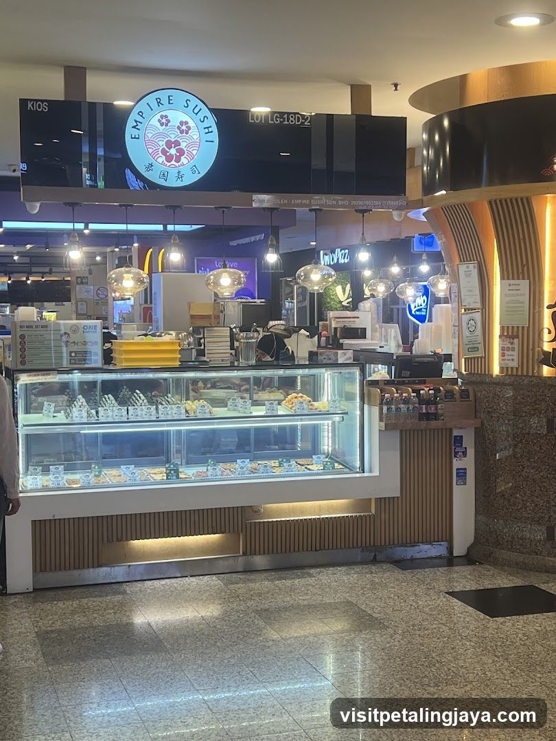 Empire Sushi Counter Display