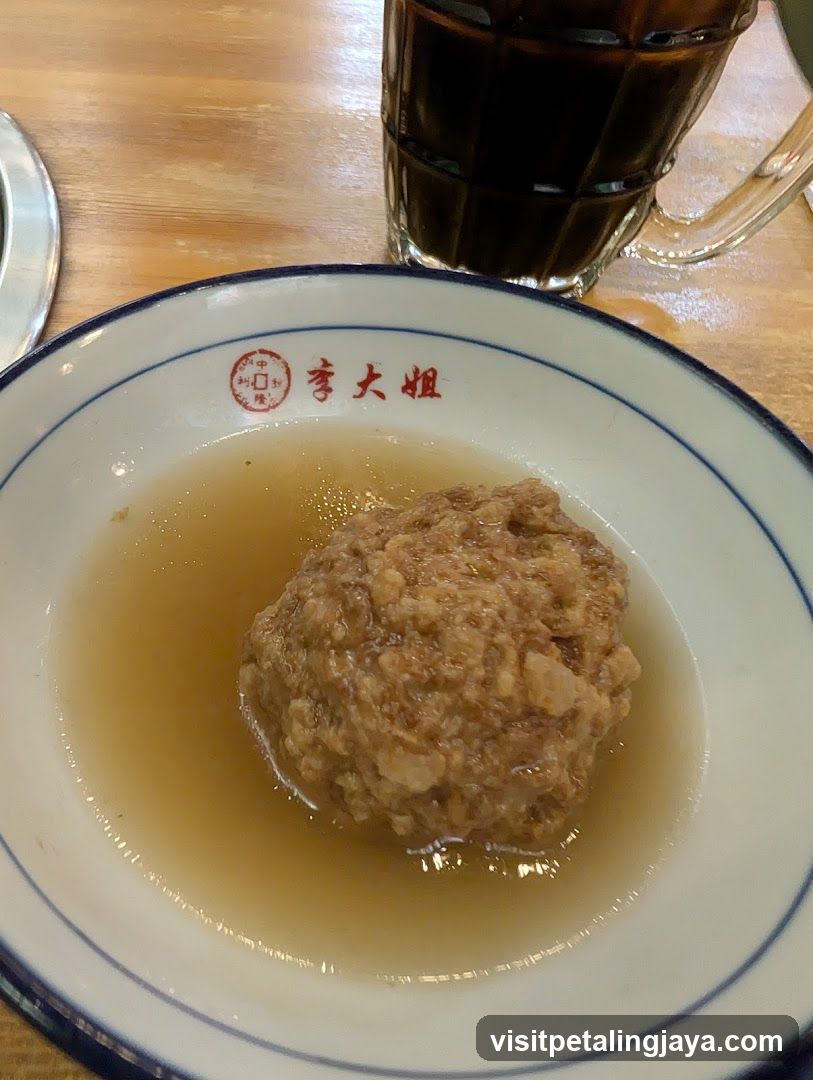 Meatball Soup Bowl