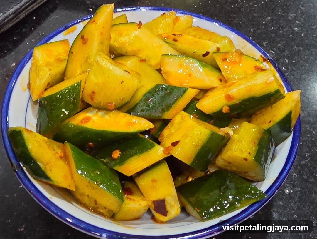 Spicy Cucumber Salad