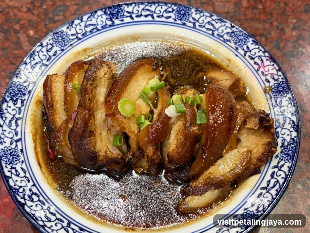 Braised Pork with Scallions