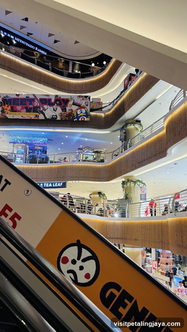 Shopping Mall Interior View