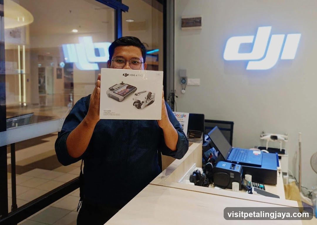 DJI Drone Store Interior