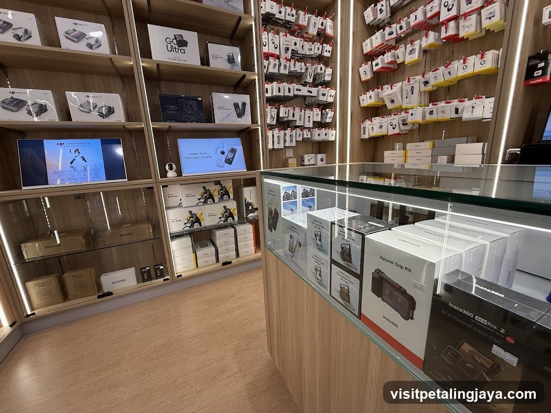 Electronics Store Interior