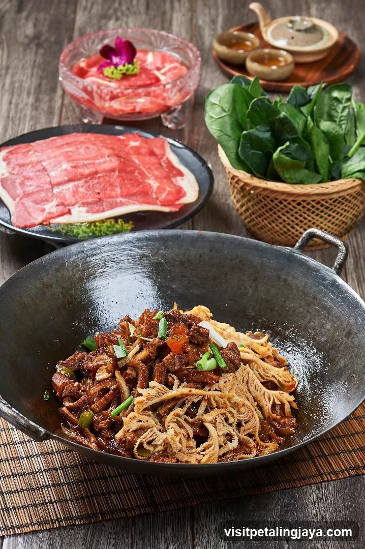 Chinese Hot Pot Ingredients and Dish