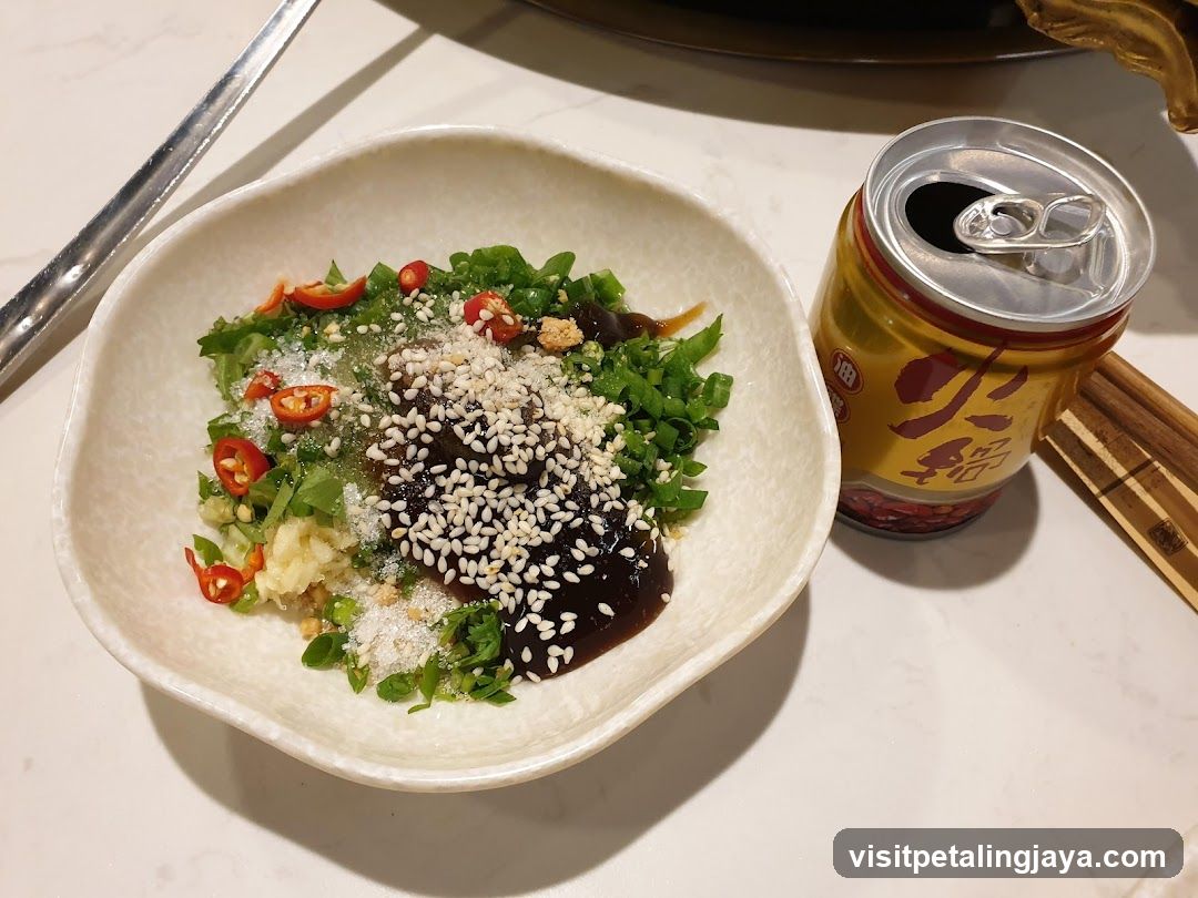 Dipping Sauce with Sesame and Chili