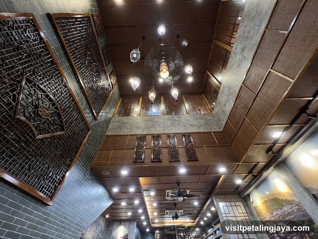 Interior of a traditional-style restaurant or cafe
