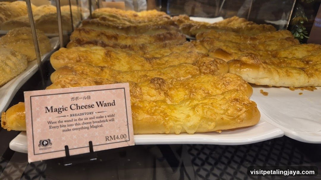 Magic Cheese Wand Breadstick Display