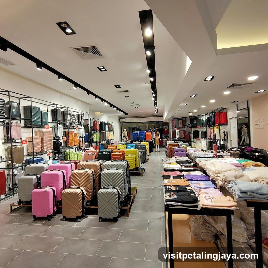 Luggage and Clothing Store Interior