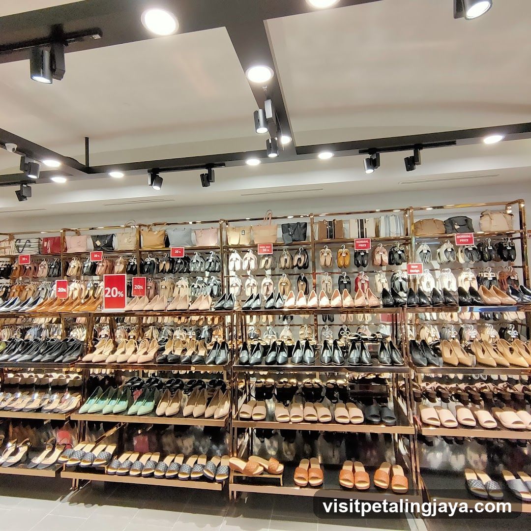 Shoe Store Interior Display