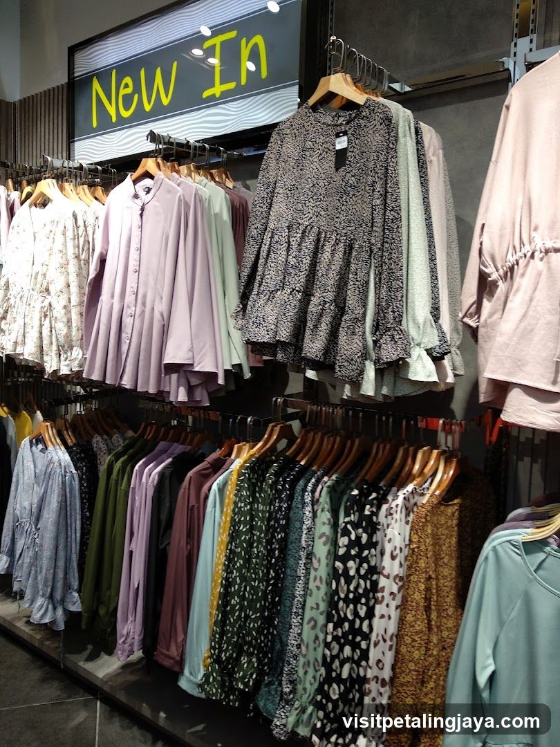Clothing Store Interior Display