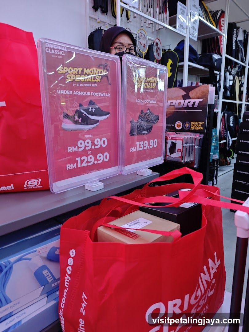 Sport Month Specials Display