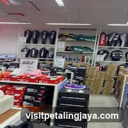 Interior of a retail store