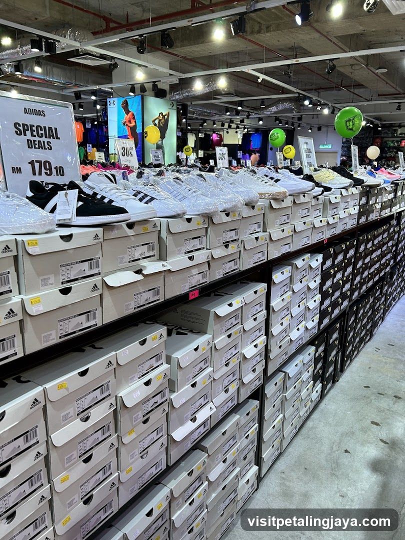 Adidas Shoe Display