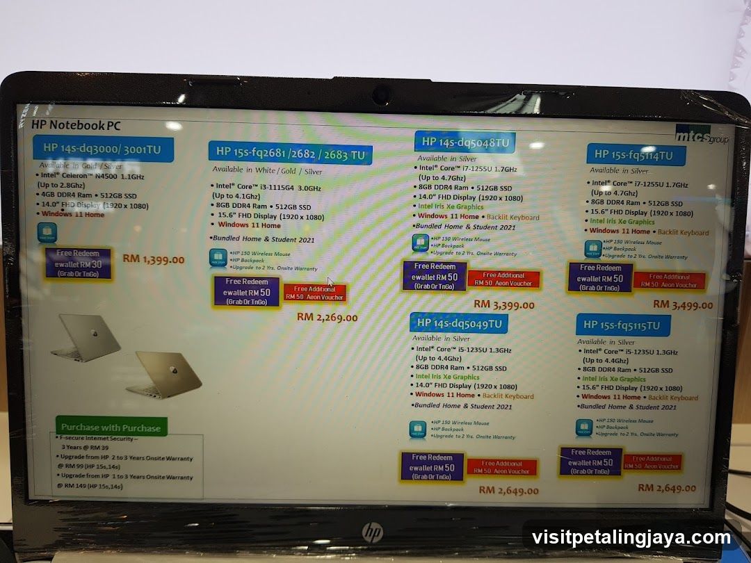 HP Notebook PC Display Board