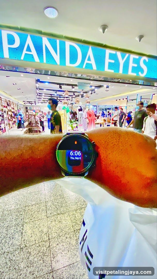 Watch in Mall Corridor
