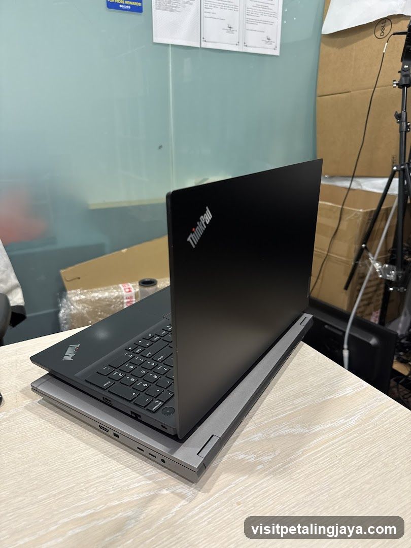 ThinkPad Laptop on Desk