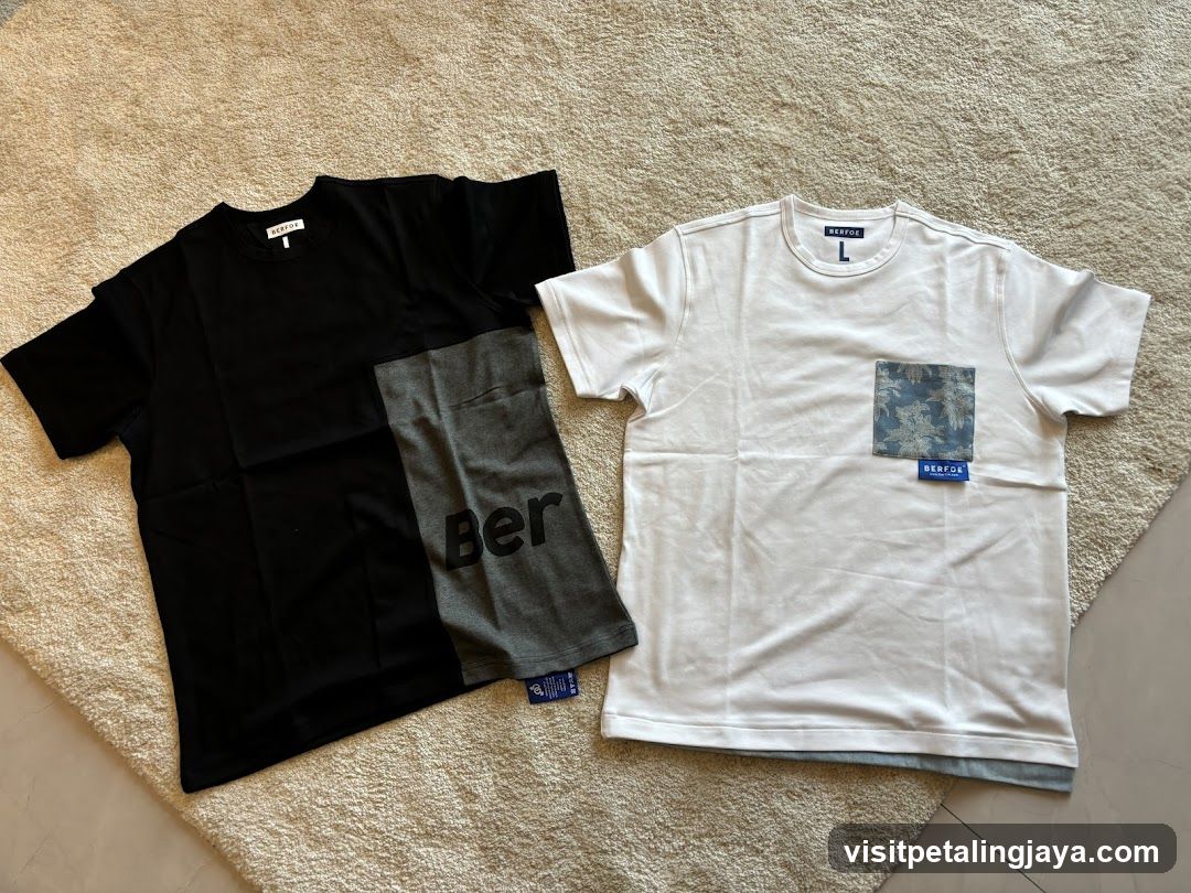 T-shirts on carpet