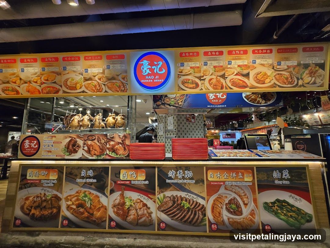 Hao Ji Restaurant Interior Display
