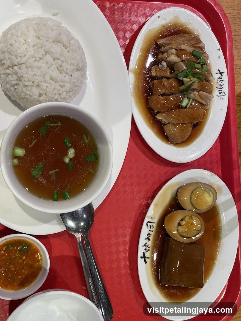 Hainan Chicken Rice Meal