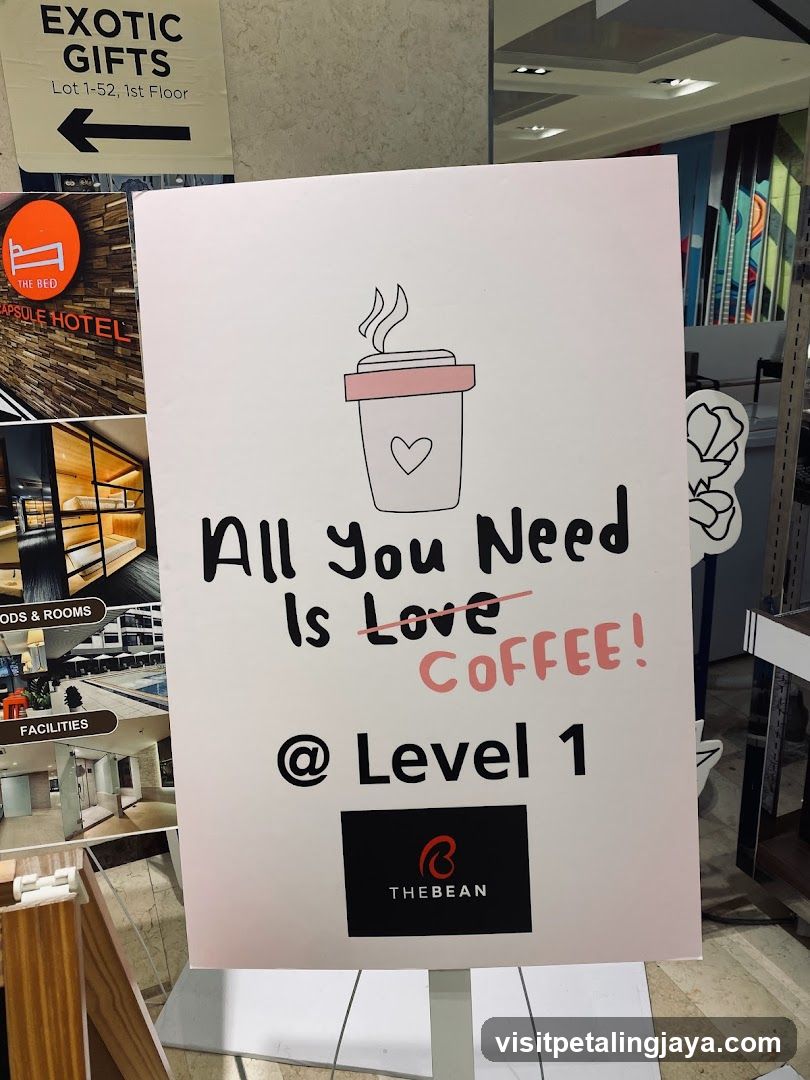 The Bean Coffee Sign