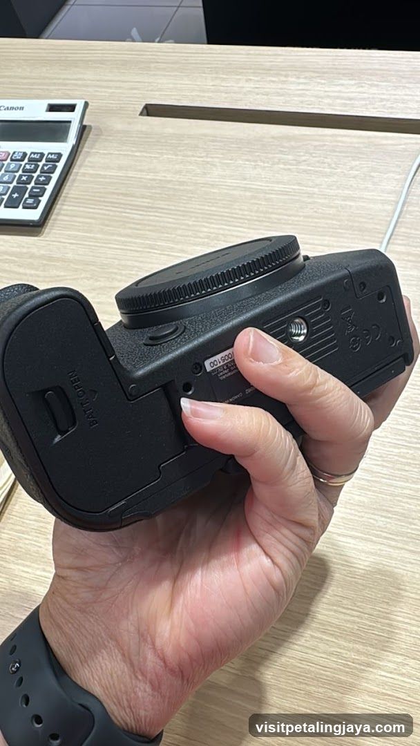 Canon Camera on Desk