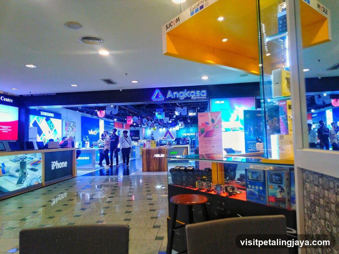 Electronics Store Interior