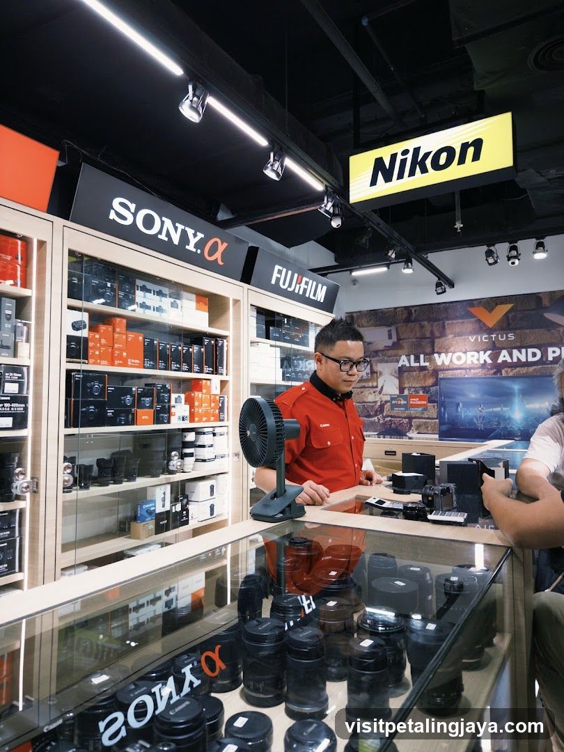 Camera Store Interior