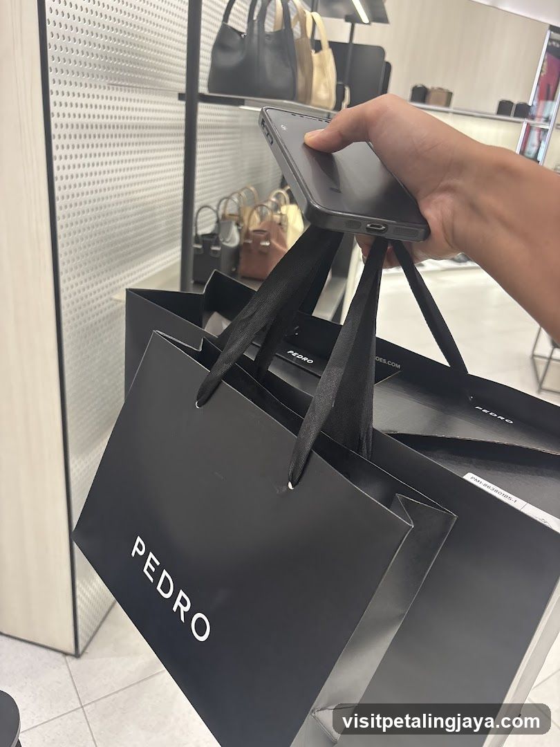 Shopping Bags with Pedro Branding