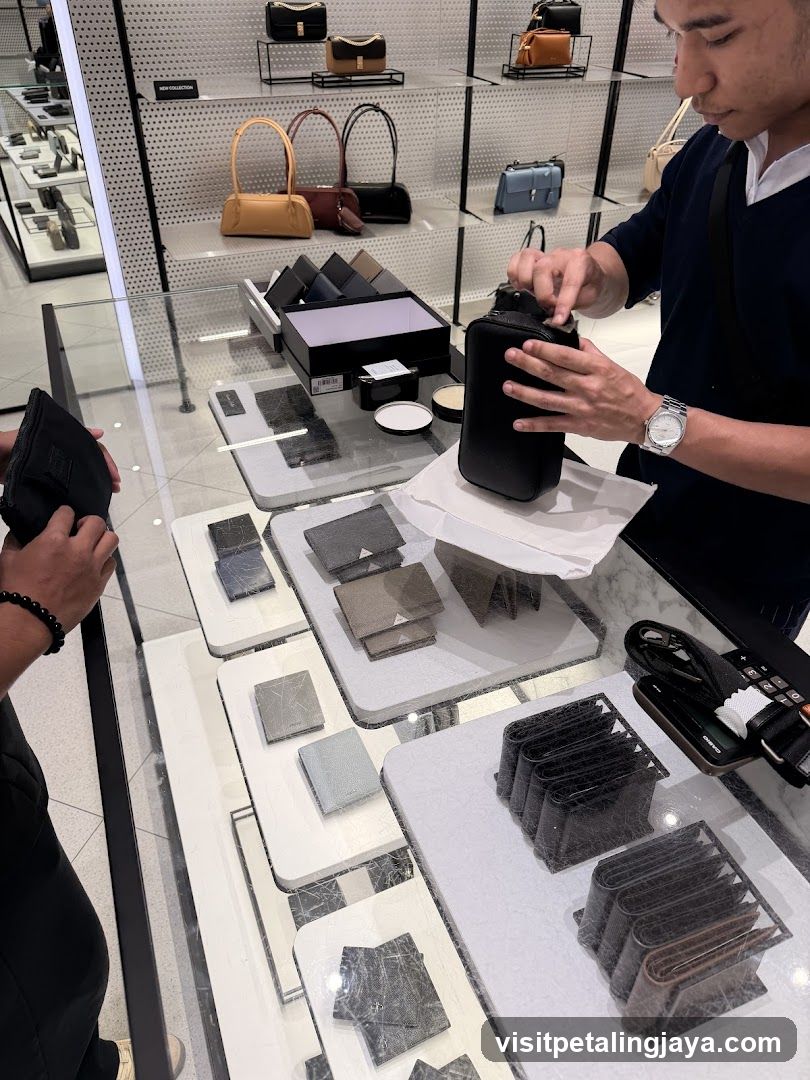 Luxury Handbag Store Interior
