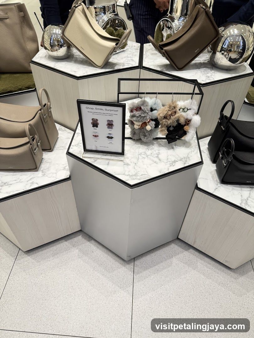 Bag Display in Store