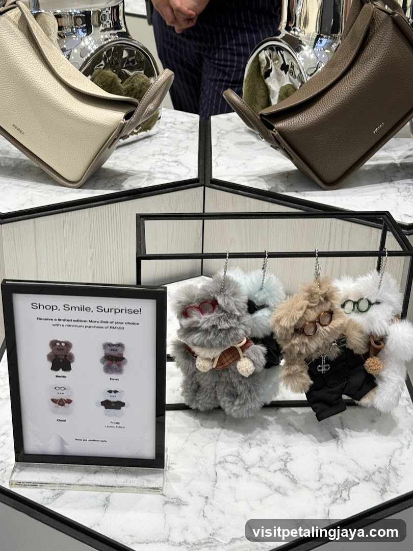 Store Display with Merchandise and Signage