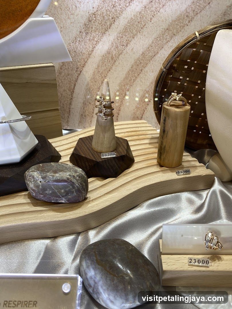 Jewelry and Stone Display