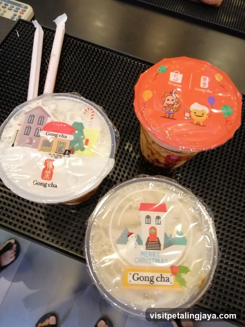 Gong Cha Drinks
