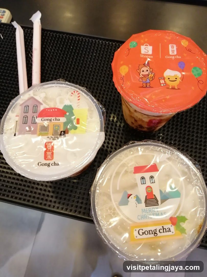 Gong Cha Drinks