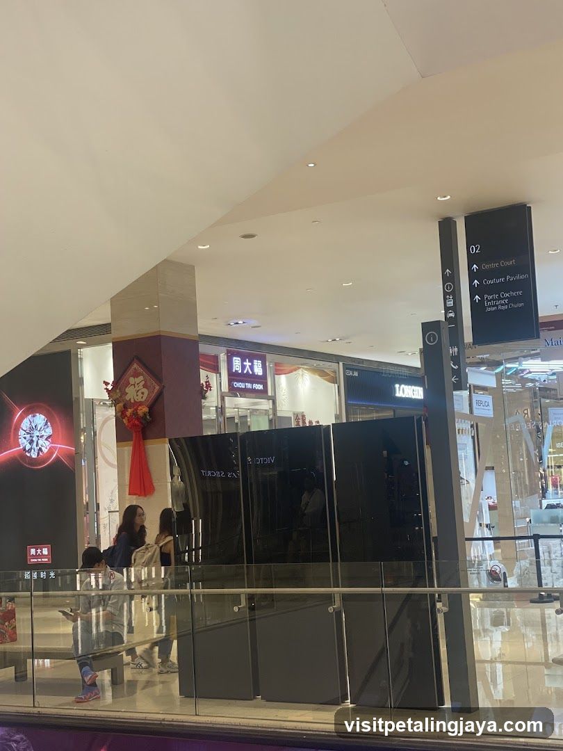 Shopping Mall Interior View