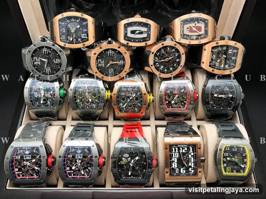 Luxury Watch Collection Display