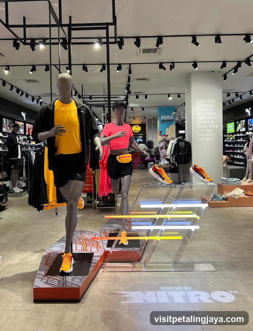 Nitro Store Interior Display