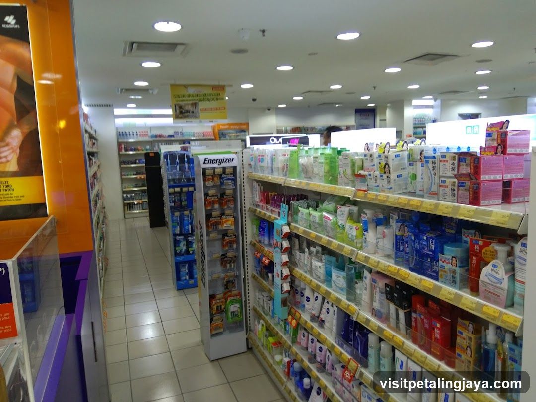 Pharmacy Interior Aisle View