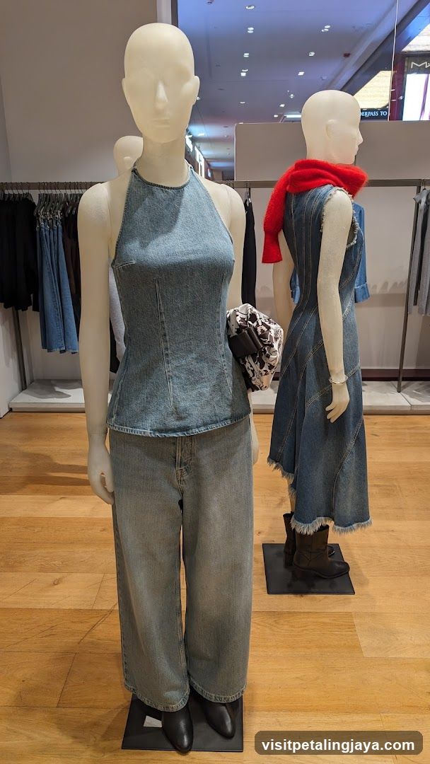 Denim Fashion Display