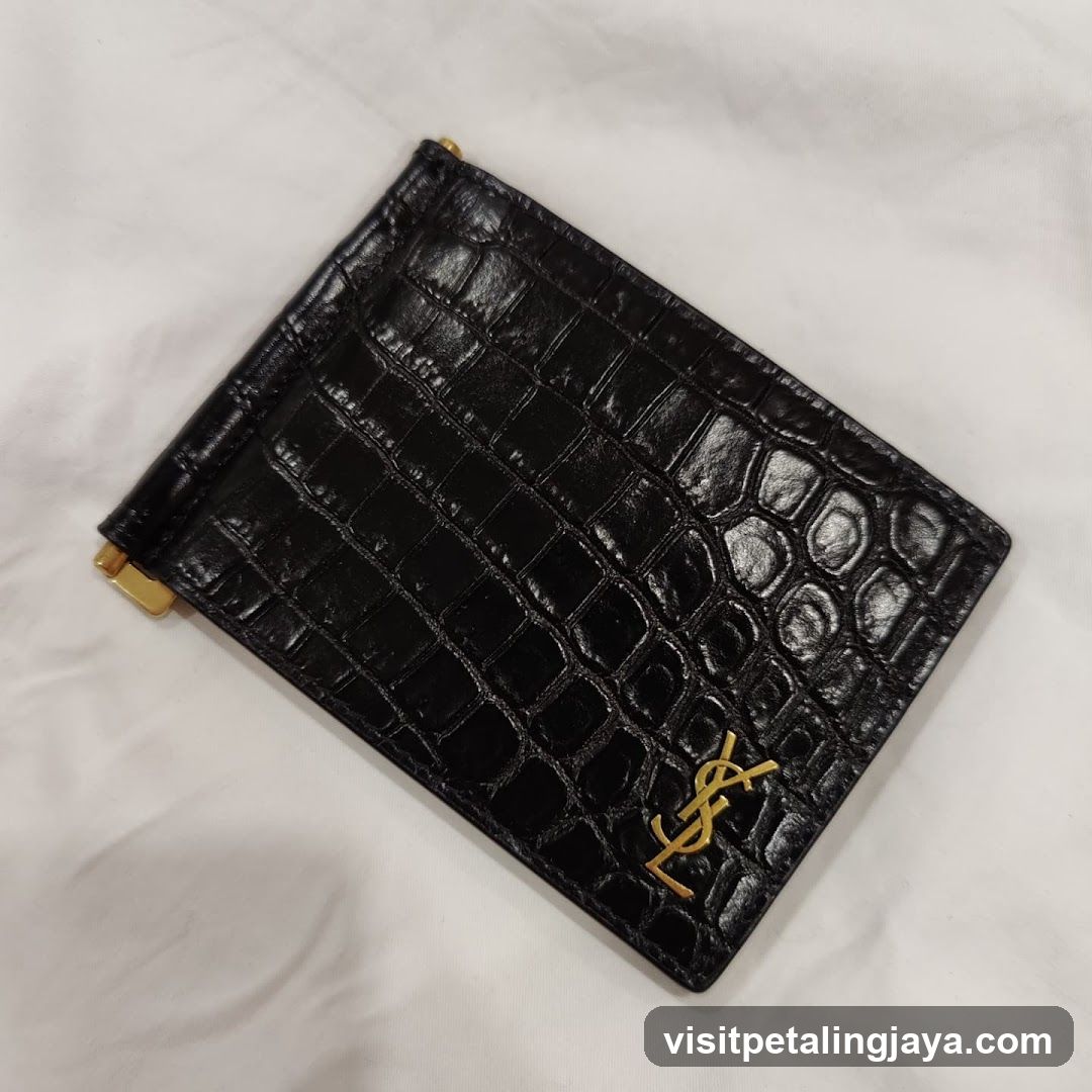YSL Crocodile Wallet