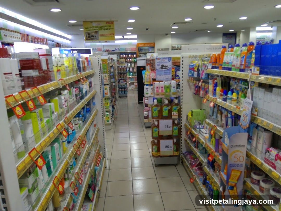 Pharmacy Interior Aisle View