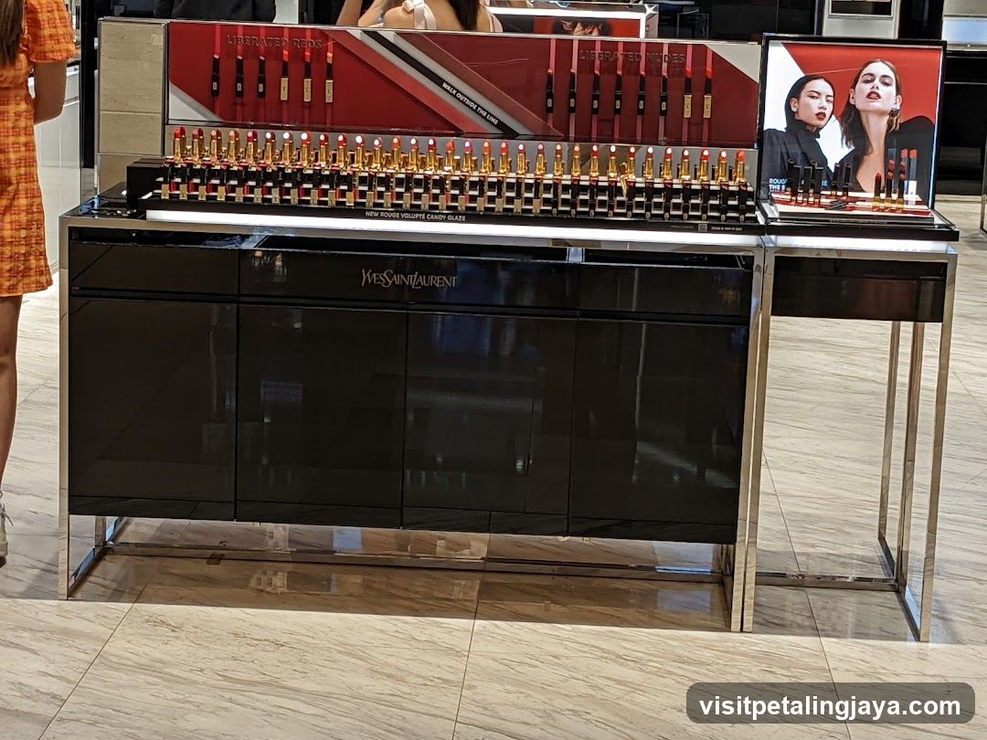 YSL Lipstick Display