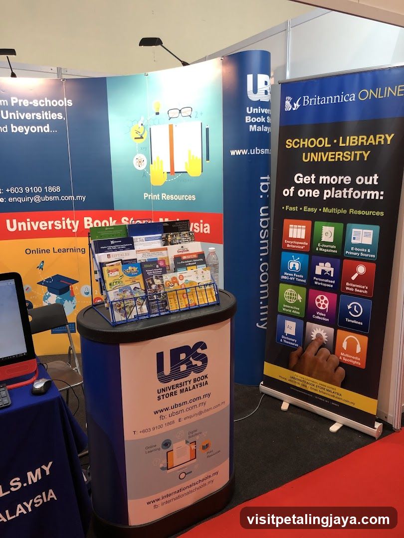 University Book Store Malaysia Booth