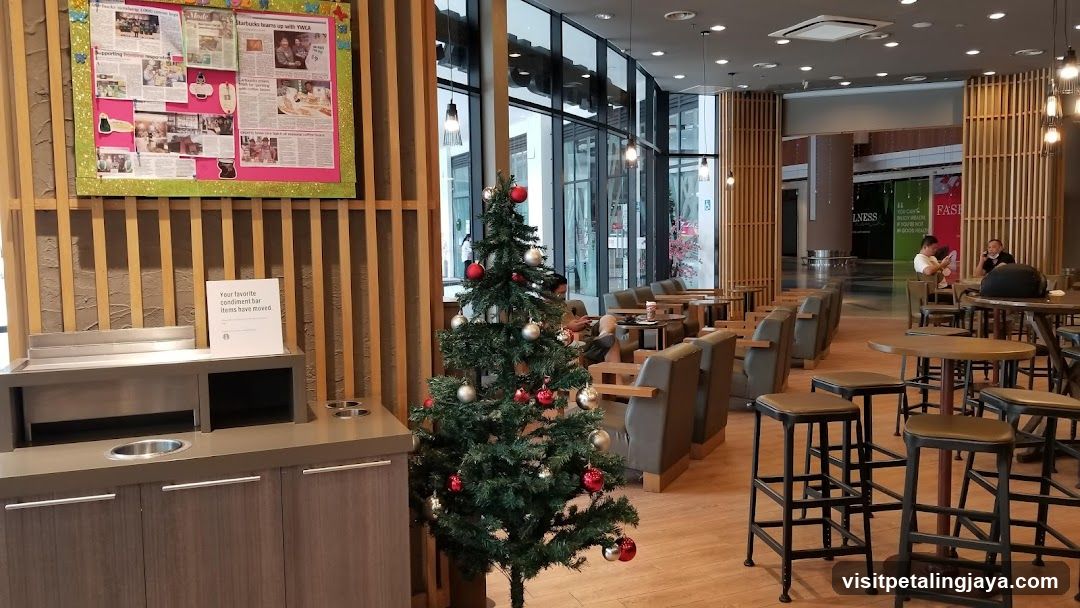 Christmas Decorated Interior Space