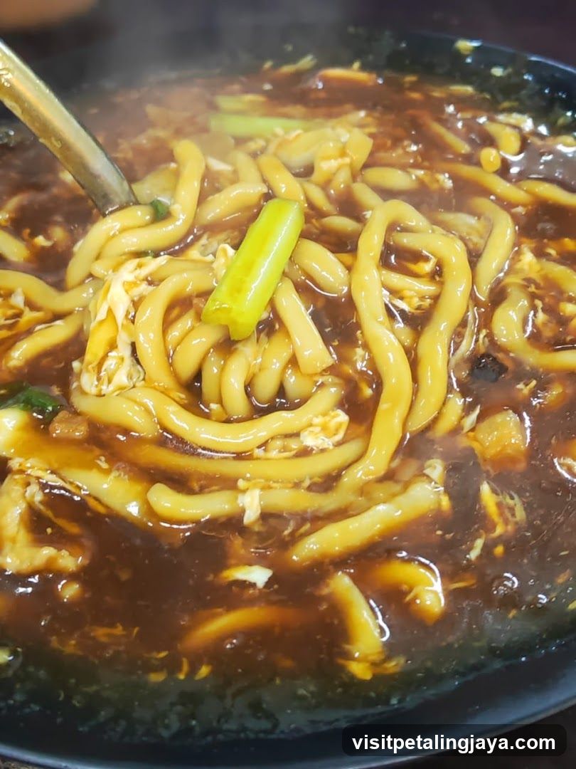 Bowl of Noodles in Broth